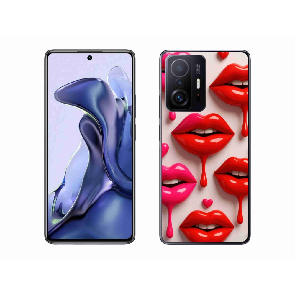 Gelový kryt mmCase na Xiaomi 11T - rty 2