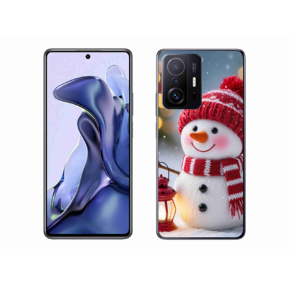 Gelový kryt mmCase na Xiaomi 11T - sněhulák 2