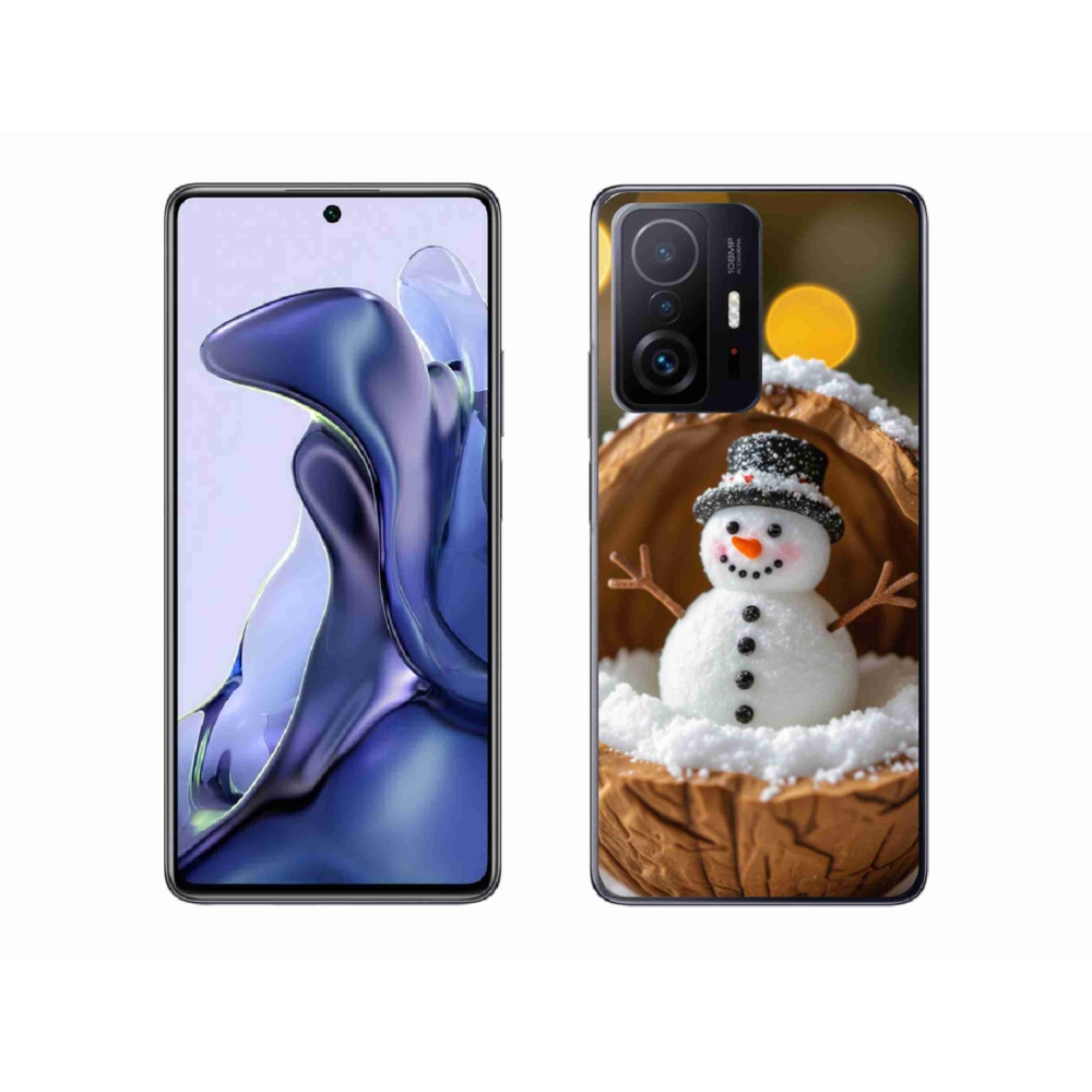 Gelový kryt mmCase na Xiaomi 11T - sněhulák 4
