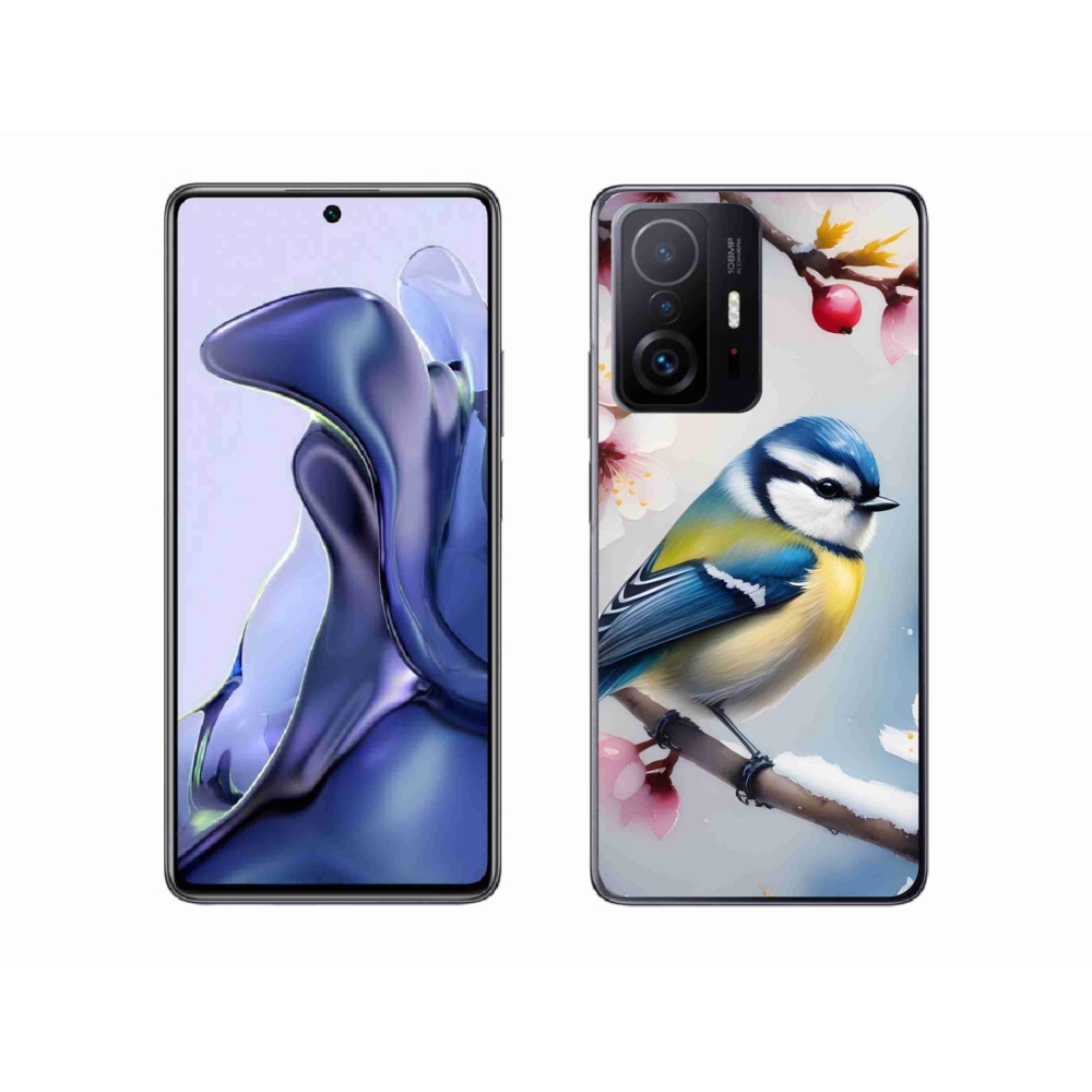 Gelový kryt mmCase na Xiaomi 11T - sýkorka