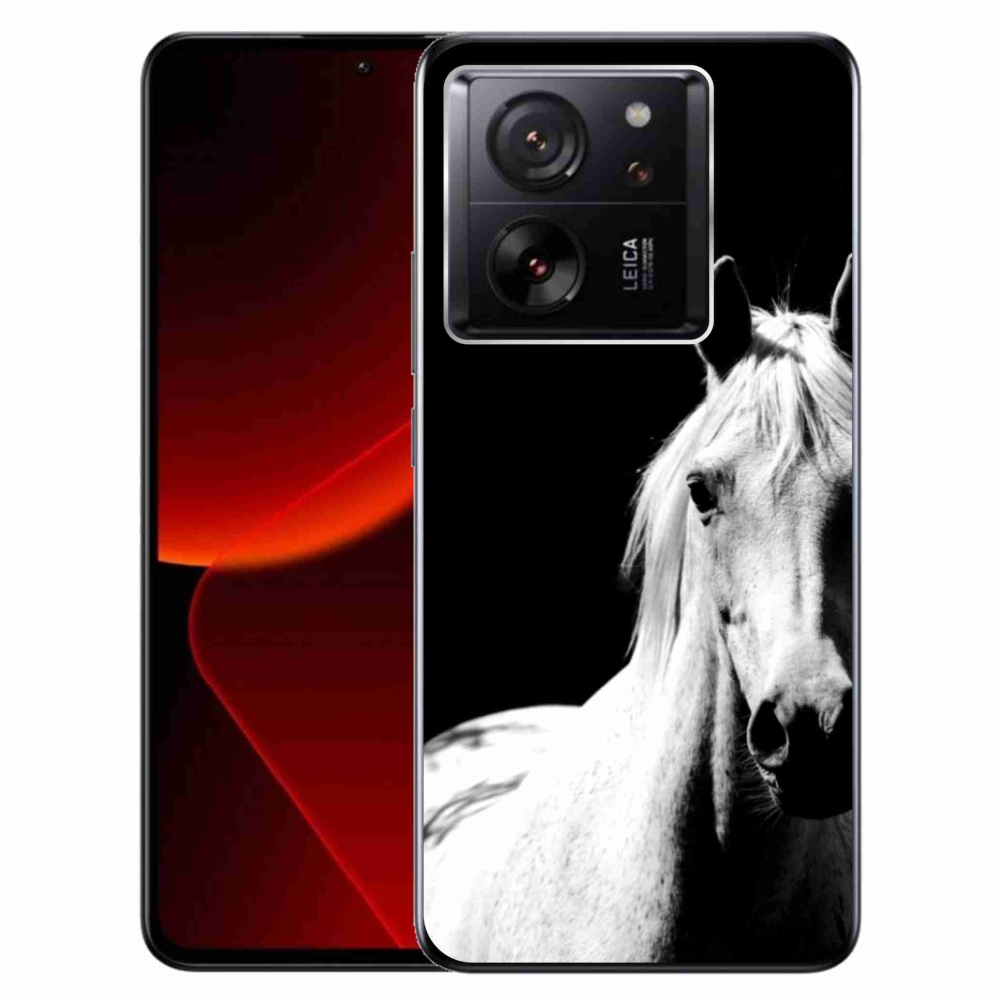 Gelový kryt mmCase na Xiaomi 13T/13T Pro - bílý kůň 5