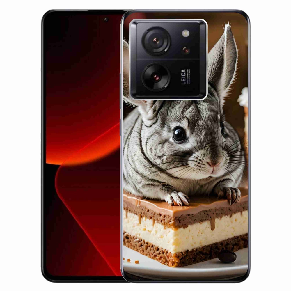 Gelový kryt mmCase na Xiaomi 13T/13T Pro - činčila