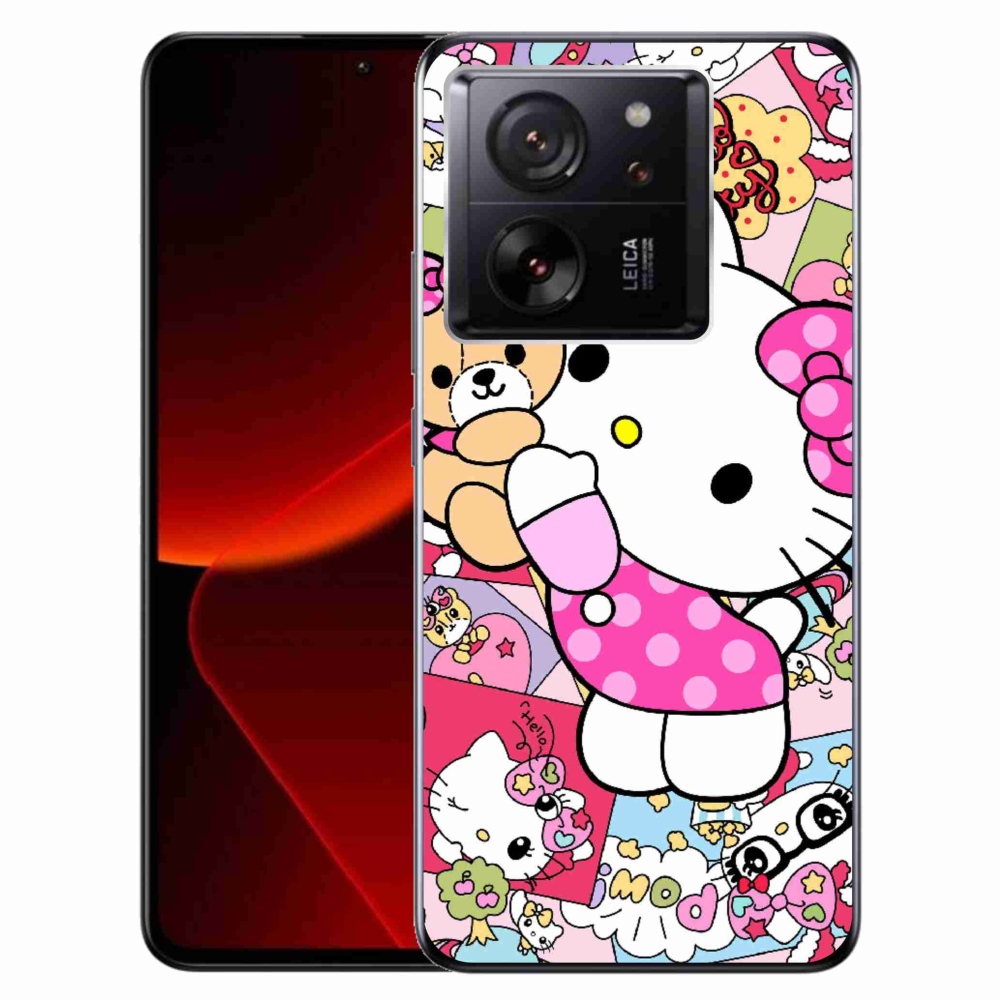 Gelový kryt mmCase na Xiaomi 13T/13T Pro - cute kitty