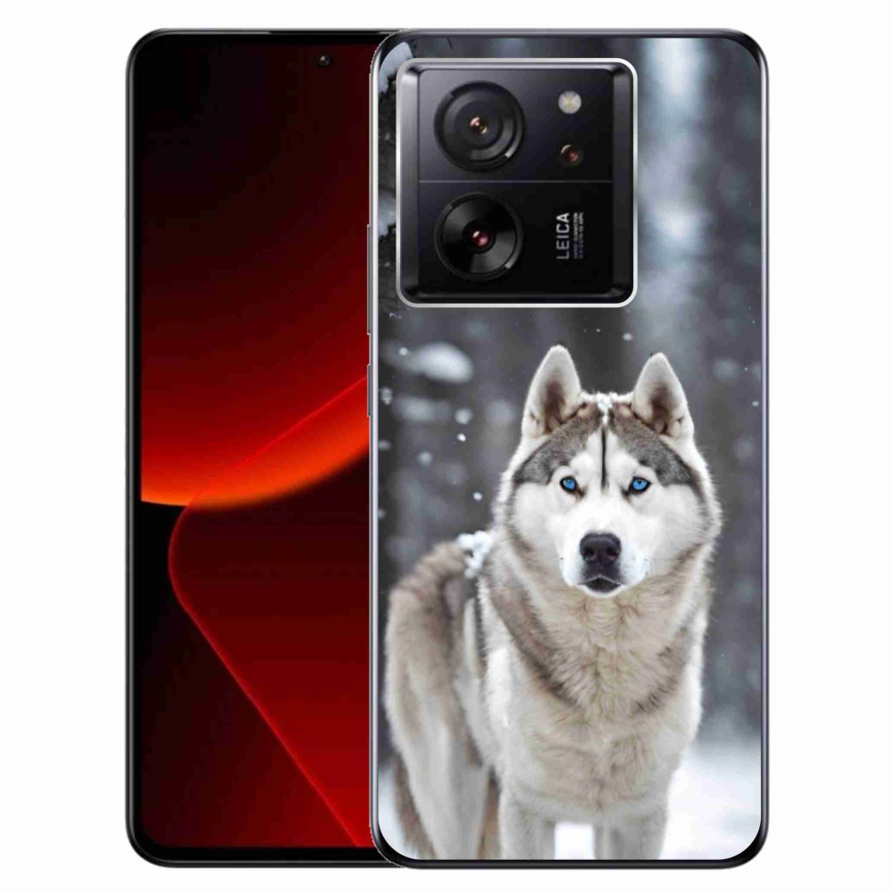 Gelový kryt mmCase na Xiaomi 13T/13T Pro - husky 2