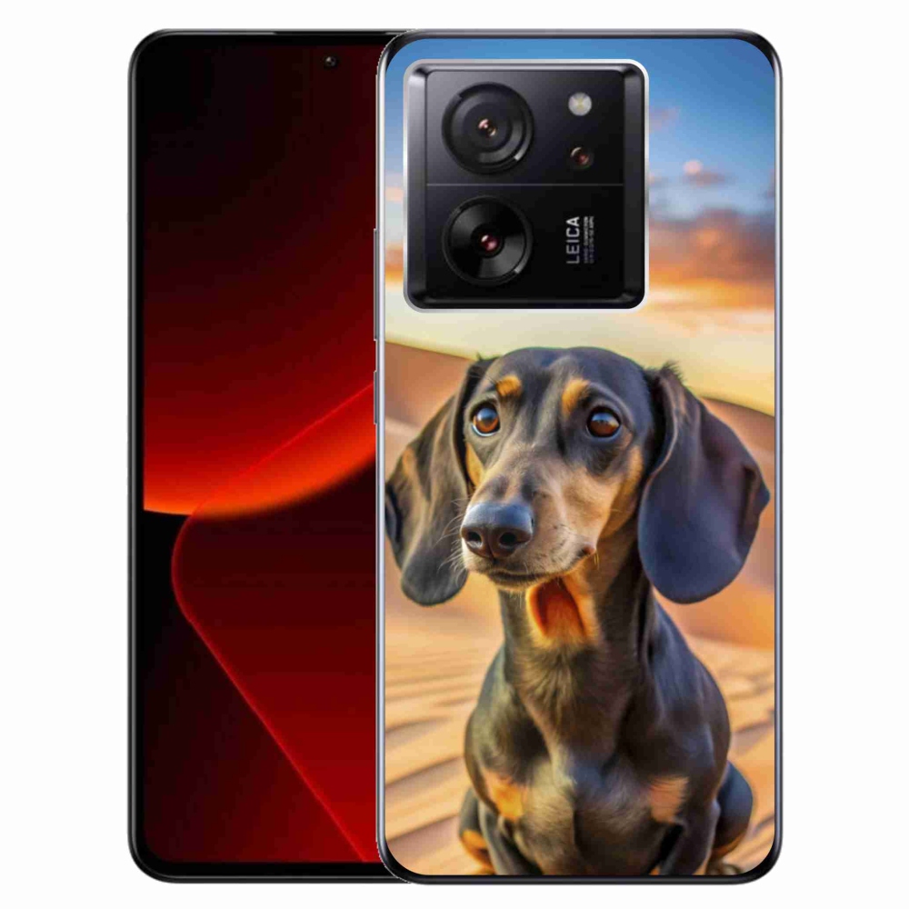 Gelový kryt mmCase na Xiaomi 13T/13T Pro - jezevčík 3 