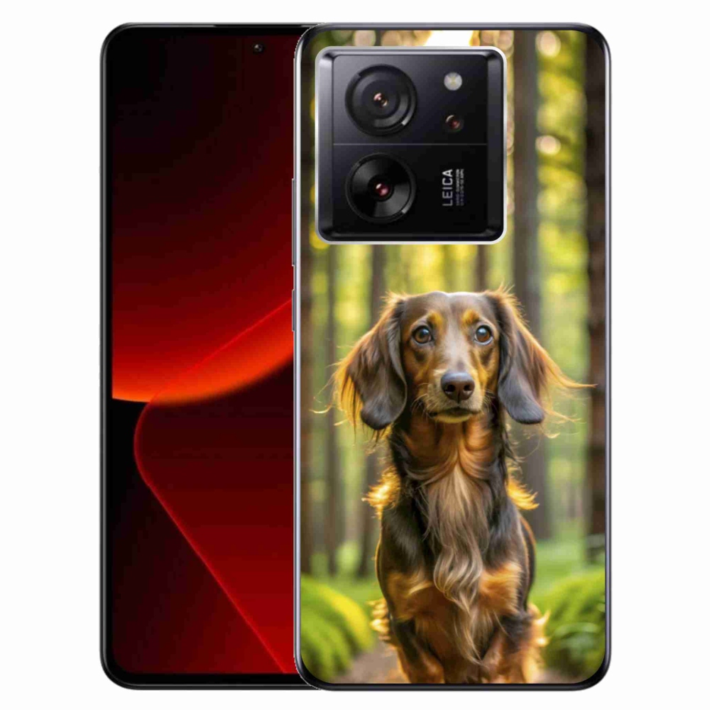 Gelový kryt mmCase na Xiaomi 13T/13T Pro - jezevčík 4