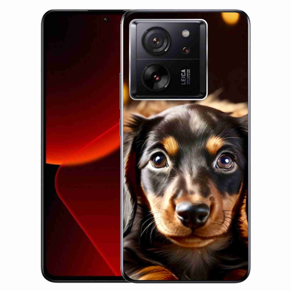 Gelový kryt mmCase na Xiaomi 13T/13T Pro - jezevčík