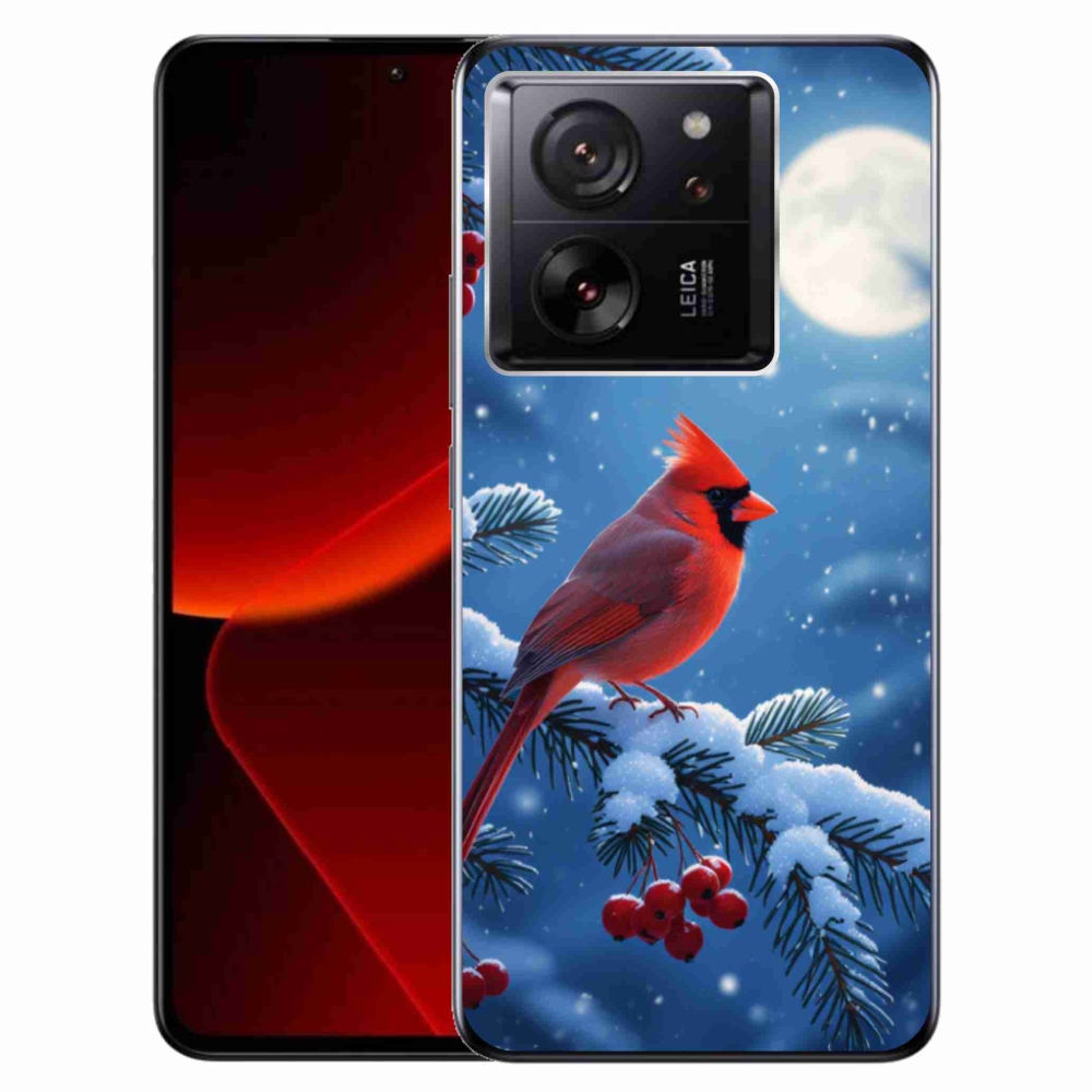 Gelový kryt mmCase na Xiaomi 13T/13T Pro - kardinál červený