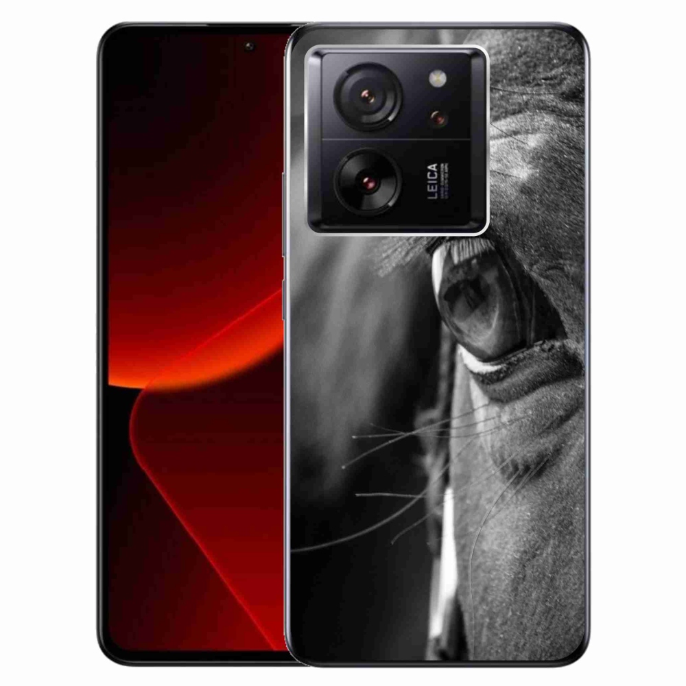 Gelový kryt mmCase na Xiaomi 13T/13T Pro - koňský pohled