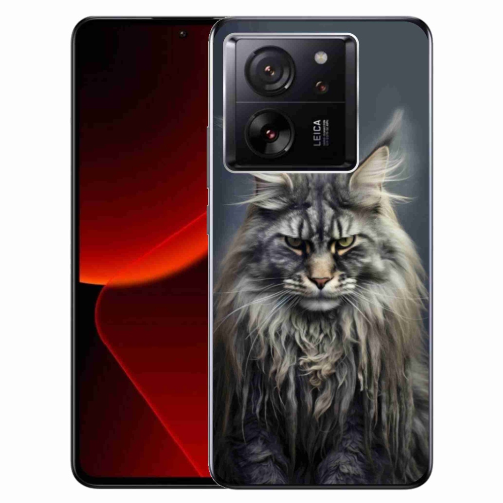 Gelový kryt mmCase na Xiaomi 13T/13T Pro - kočíčí pohled 4