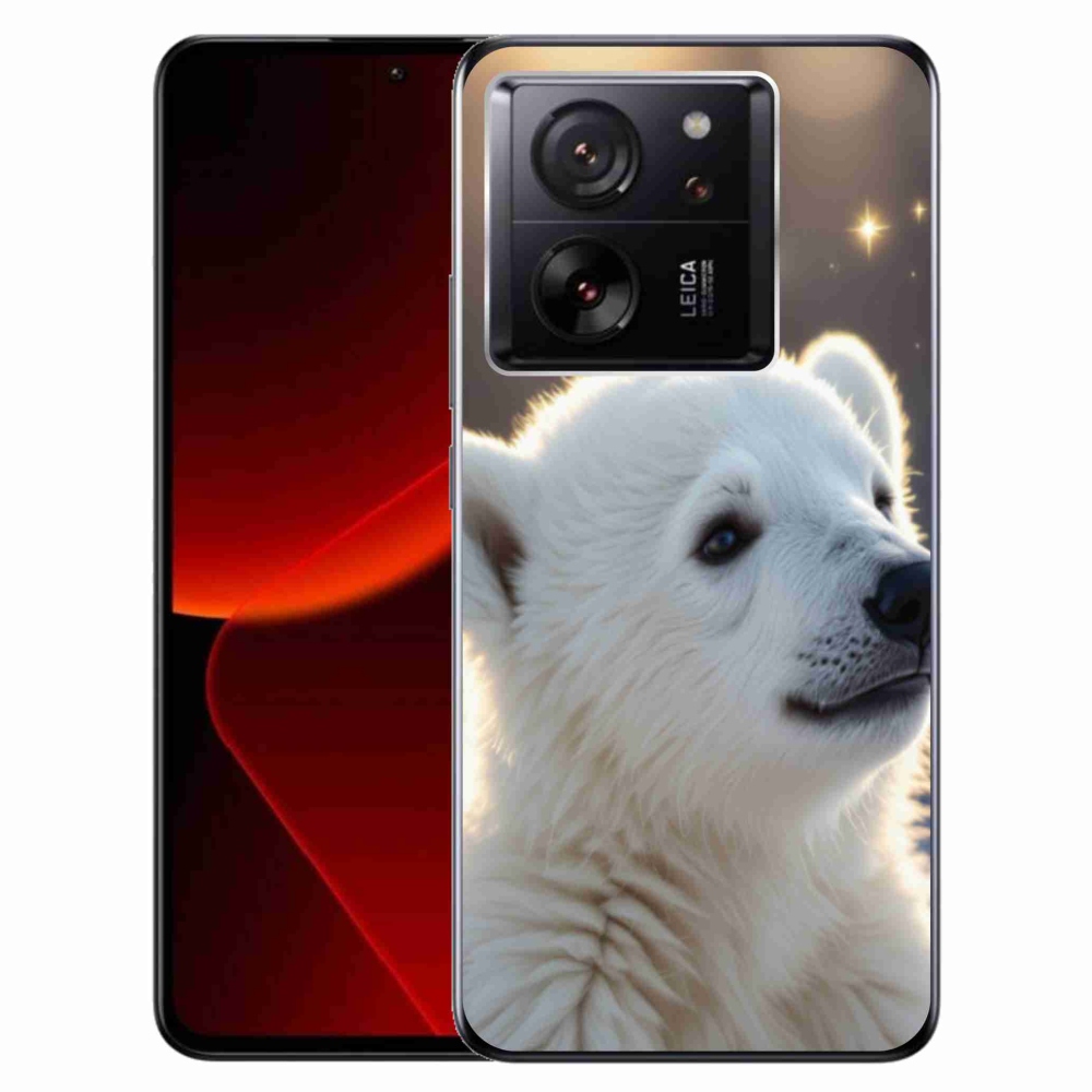 Gelový kryt mmCase na Xiaomi 13T/13T Pro - lední medvěd