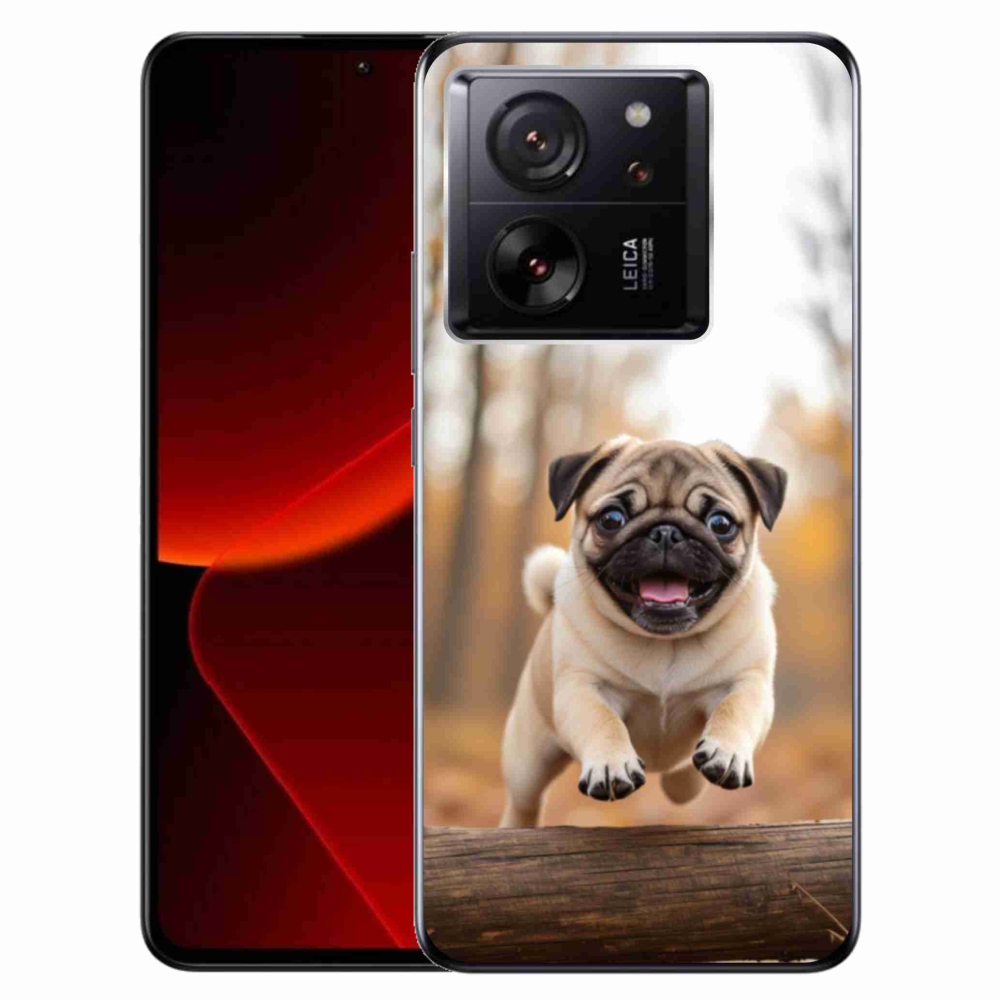 Gelový kryt mmCase na Xiaomi 13T/13T Pro - mops 2