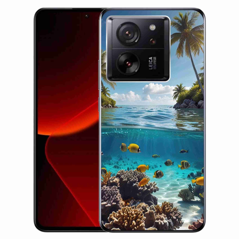 Gelový kryt mmCase na Xiaomi 13T/13T Pro - mořský svět 4