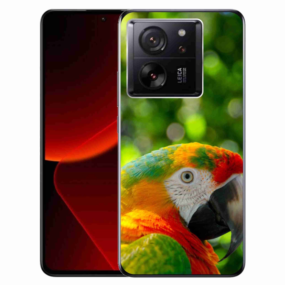 Gelový kryt mmCase na Xiaomi 13T/13T Pro - papoušek ara 3
