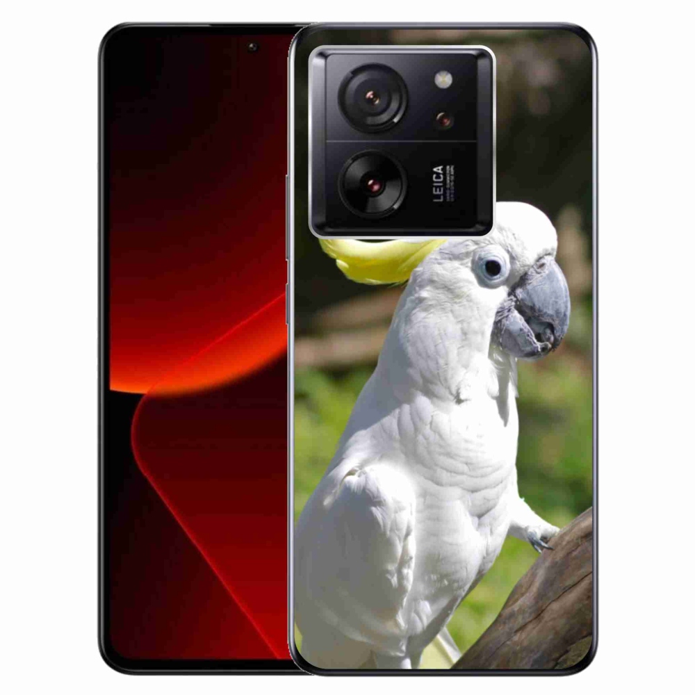 Gelový kryt mmCase na Xiaomi 13T/13T Pro - papoušek kakadu 2