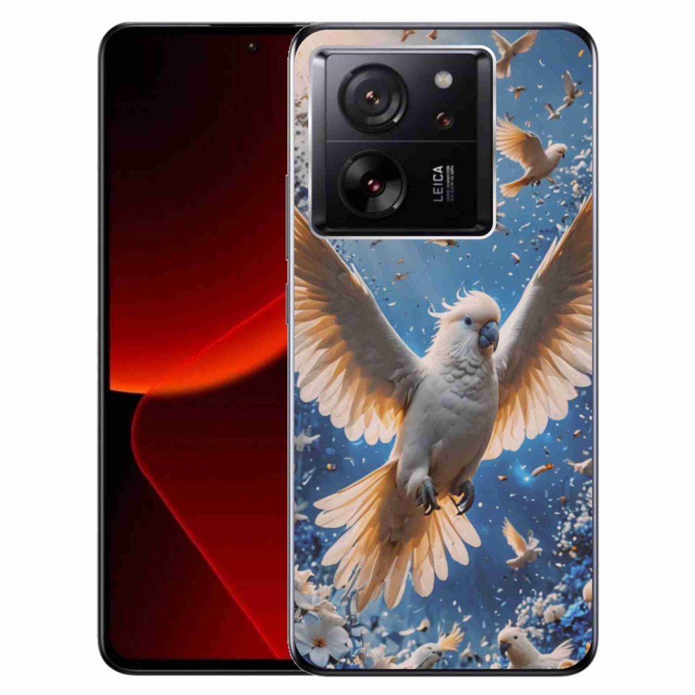 Gelový kryt mmCase na Xiaomi 13T/13T Pro - papoušek kakadu