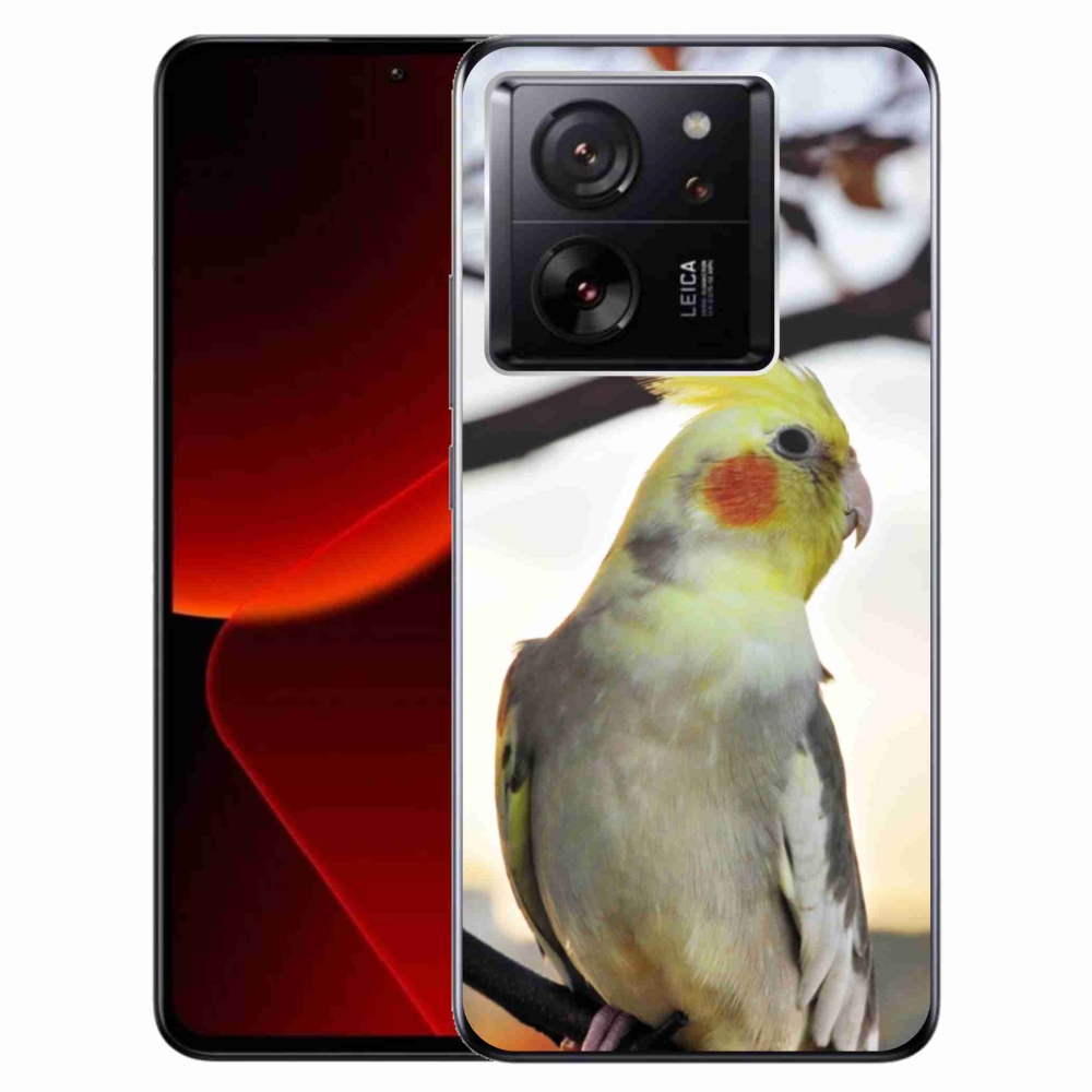 Gelový kryt mmCase na Xiaomi 13T/13T Pro - papoušek korela