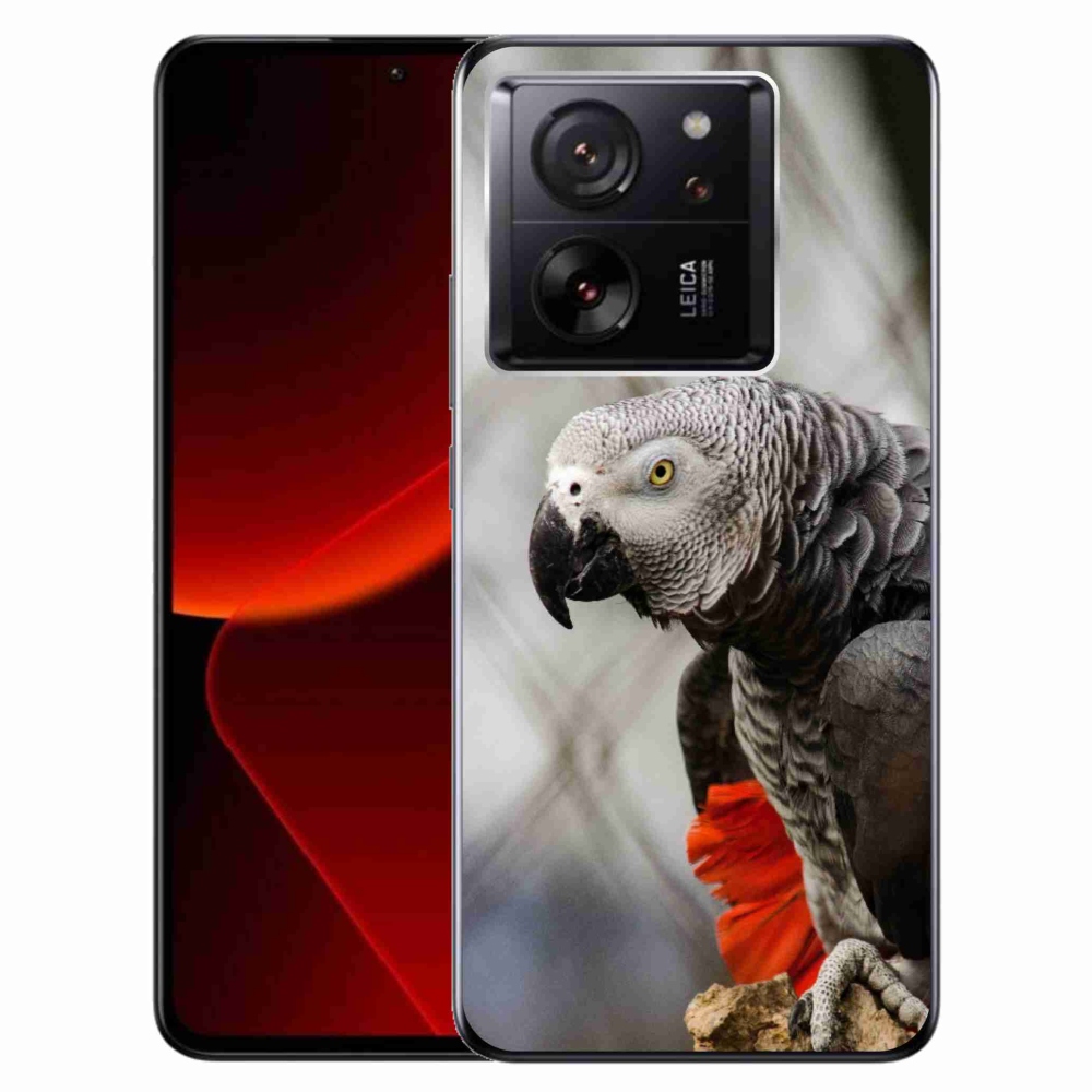 Gelový kryt mmCase na Xiaomi 13T/13T Pro - papoušek žako 3