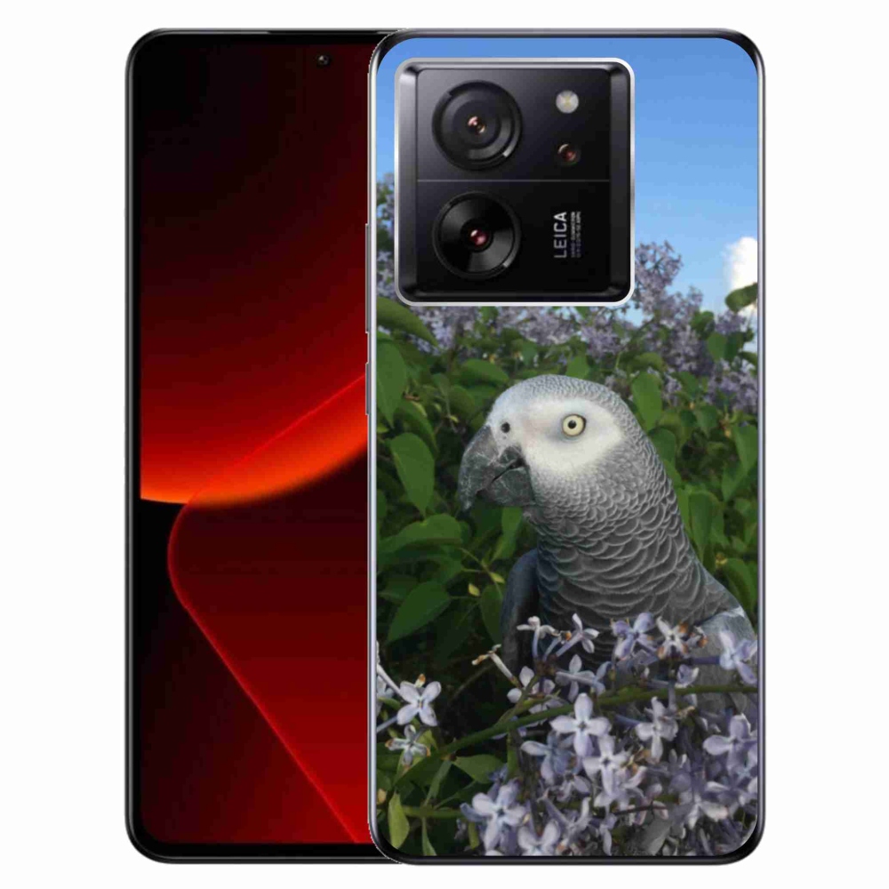 Gelový kryt mmCase na Xiaomi 13T/13T Pro - papoušek žako