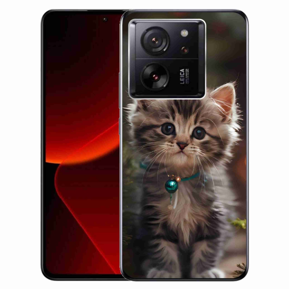 Gelový kryt mmCase na Xiaomi 13T/13T Pro - roztomilé kotě 11