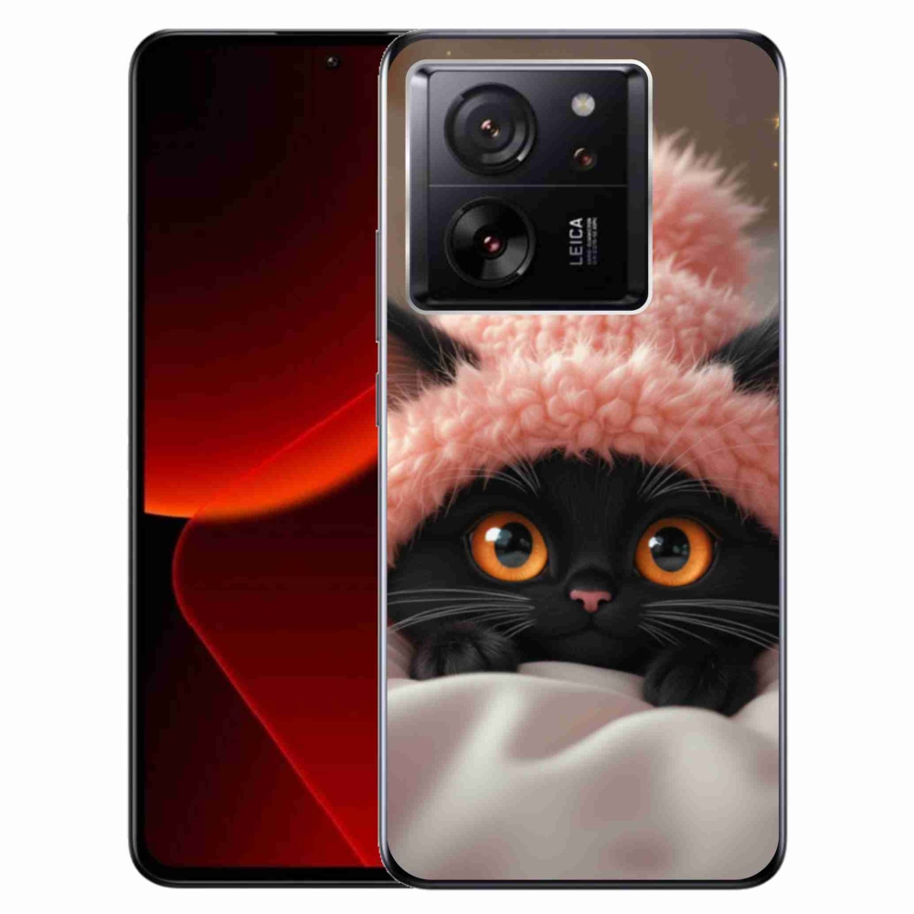 Gelový kryt mmCase na Xiaomi 13T/13T Pro - roztomilé kotě 7