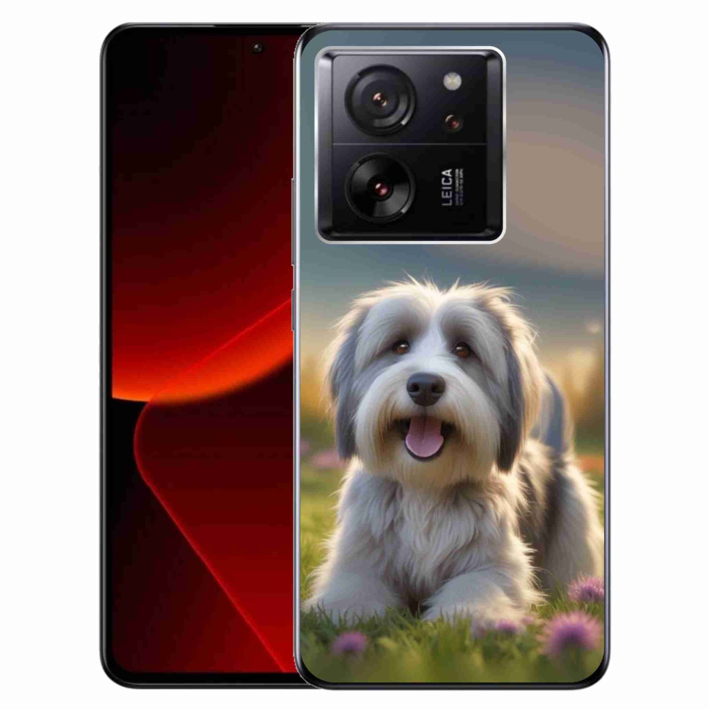 Gelový kryt mmCase na Xiaomi 13T/13T Pro - roztomilý havanský psík