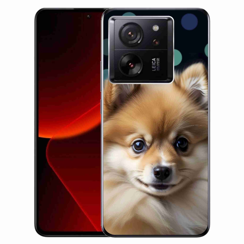 Gelový kryt mmCase na Xiaomi 13T/13T Pro - roztomilý pomeranian