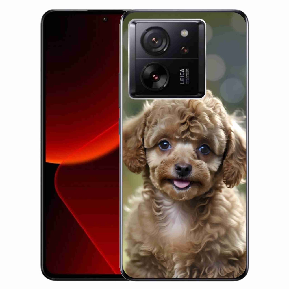 Gelový kryt mmCase na Xiaomi 13T/13T Pro - roztomilý pudl