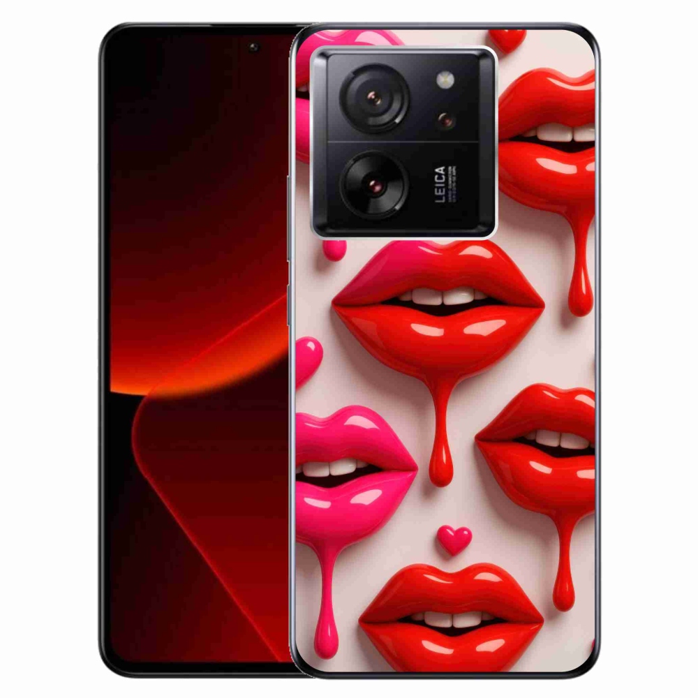 Gelový kryt mmCase na Xiaomi 13T/13T Pro - rty 2