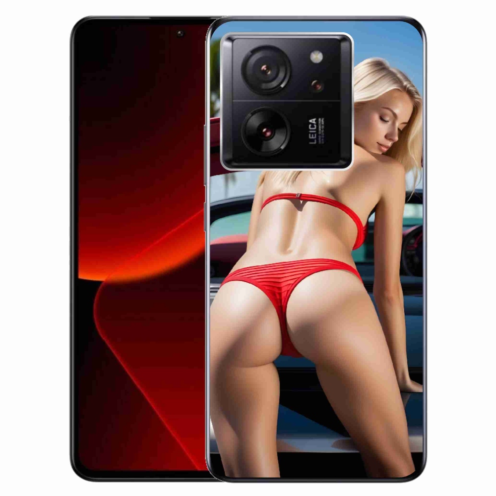 Gelový kryt mmCase na Xiaomi 13T/13T Pro - sexy žena 2