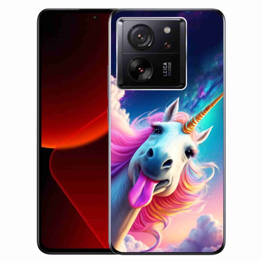 Gelový kryt mmCase na Xiaomi 13T/13T Pro - šílený jednorožec