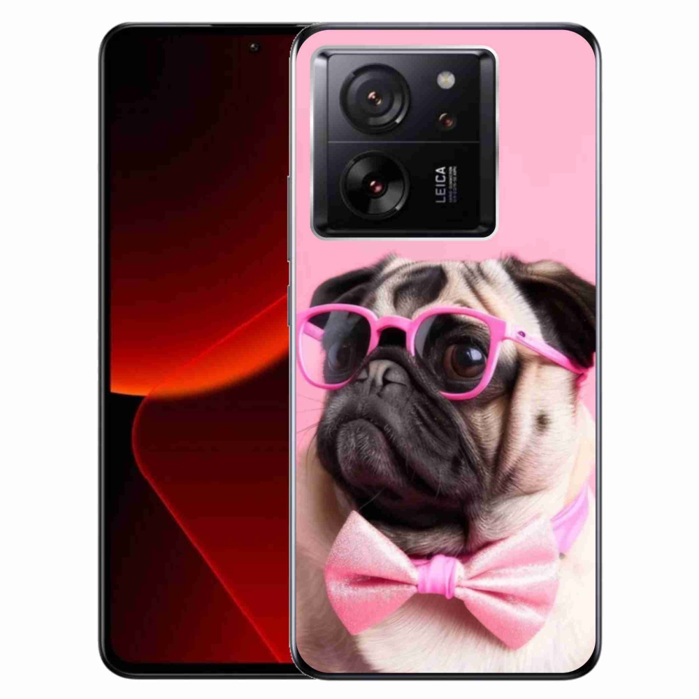 Gelový kryt mmCase na Xiaomi 13T/13T Pro - stylový mops