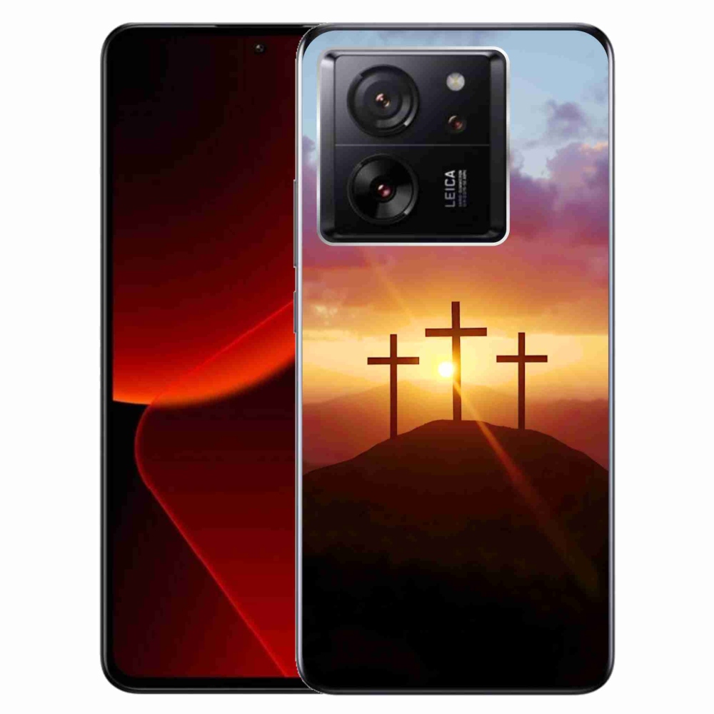 Gelový kryt mmCase na Xiaomi 13T/13T Pro - tři kříže
