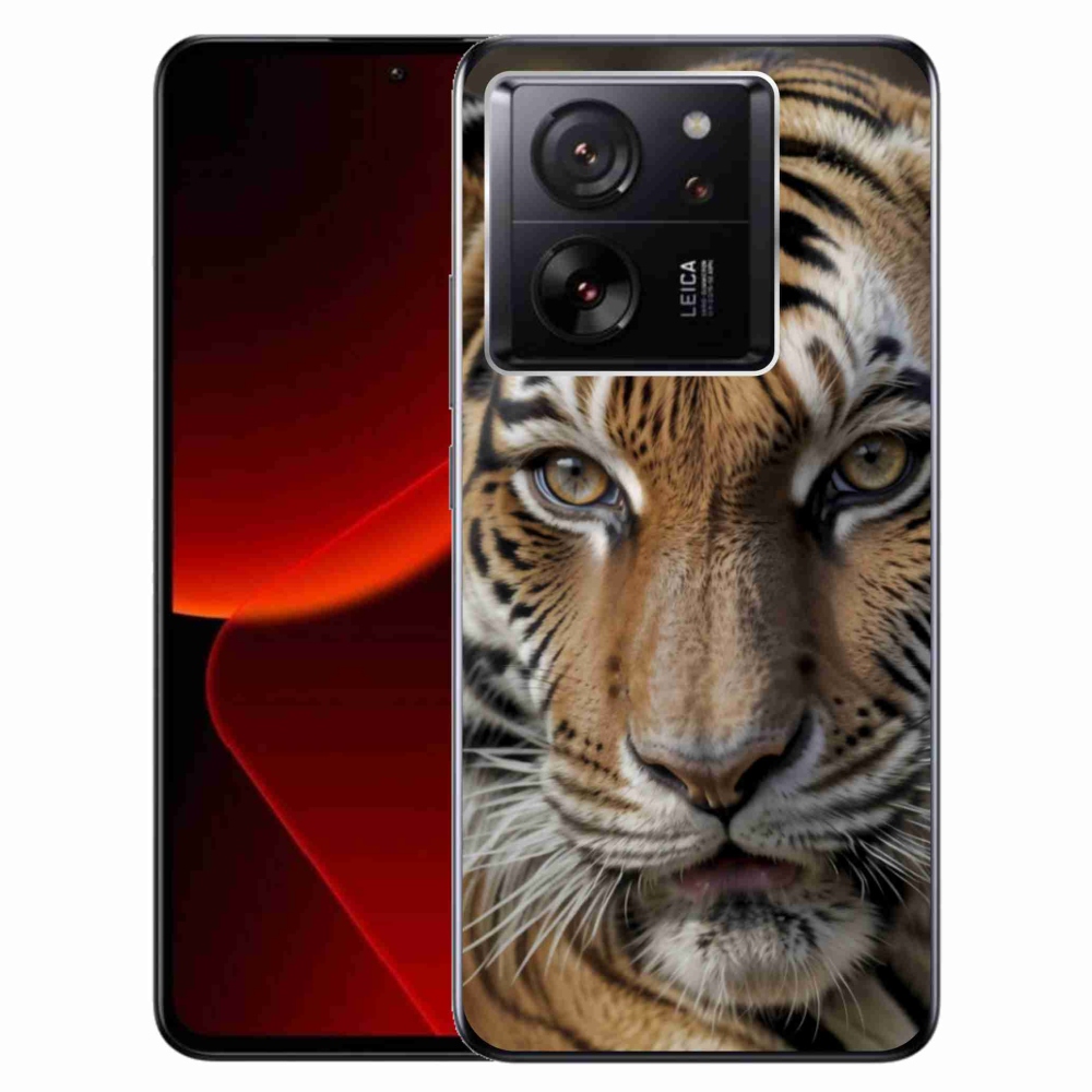 Gelový kryt mmCase na Xiaomi 13T/13T Pro - tygří pohled