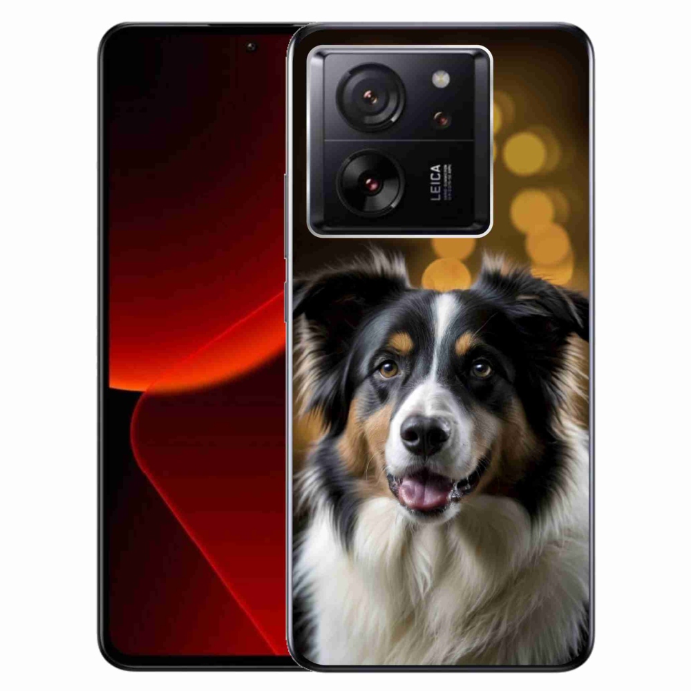 Gelový kryt mmCase na Xiaomi 13T/13T Pro - usměvavý australský ovčák