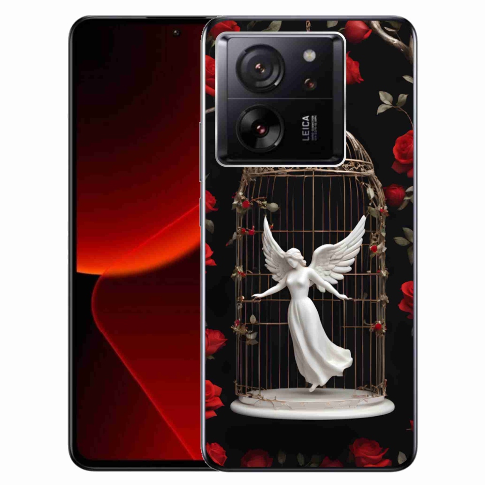 Gelový kryt mmCase na Xiaomi 13T/13T Pro - uvězněný anděl