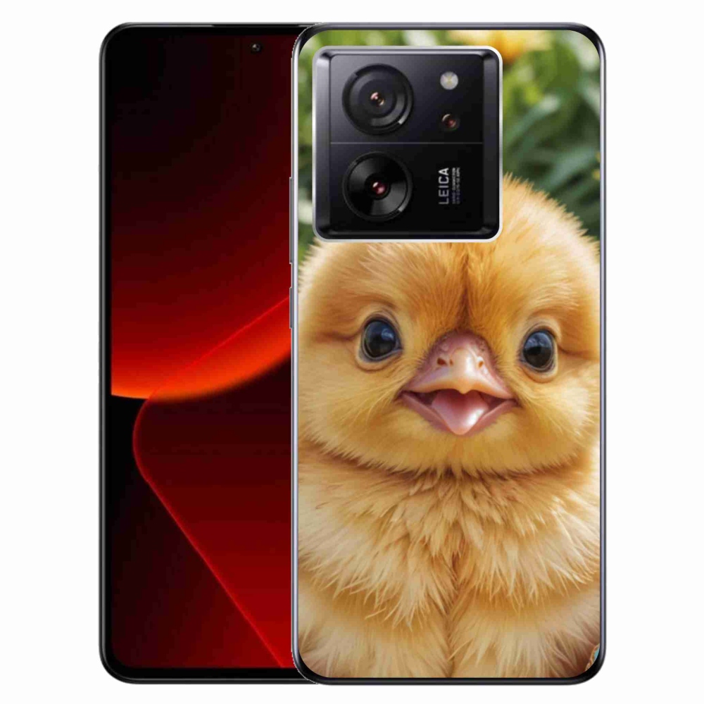 Gelový kryt mmCase na Xiaomi 13T/13T Pro - veselé kuřátko