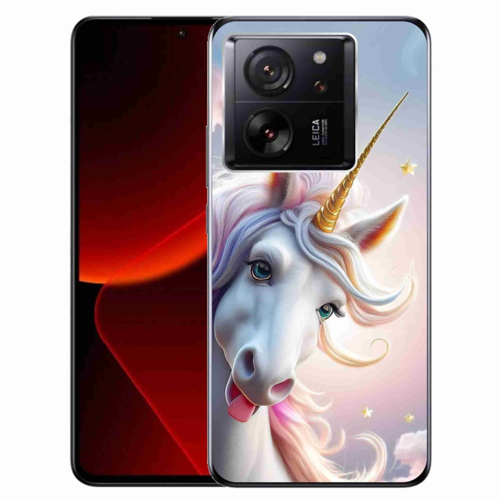 Gelový kryt mmCase na Xiaomi 13T/13T Pro - veselý jednorožec