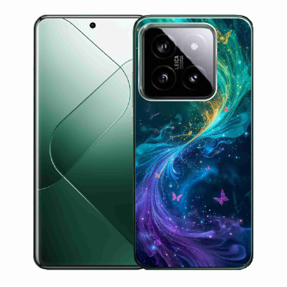 Gelový kryt mmCase na Xiaomi 14 - abstraktní motiv 31