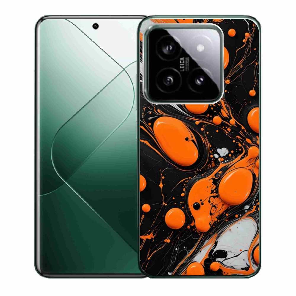 Gelový kryt mmCase na Xiaomi 14 - abstraktní motiv 41