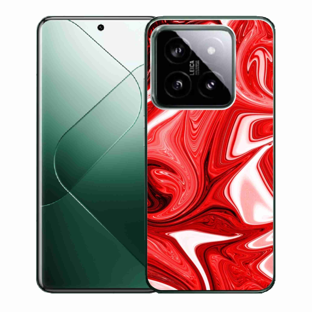 Gelový kryt mmCase na Xiaomi 14 - abstraktní motiv 43