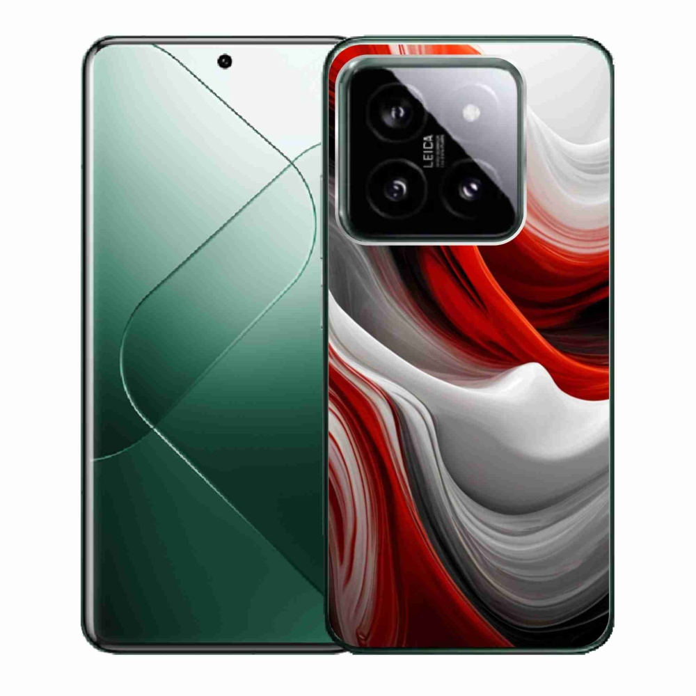 Gelový kryt mmCase na Xiaomi 14 - abstraktní motiv 47