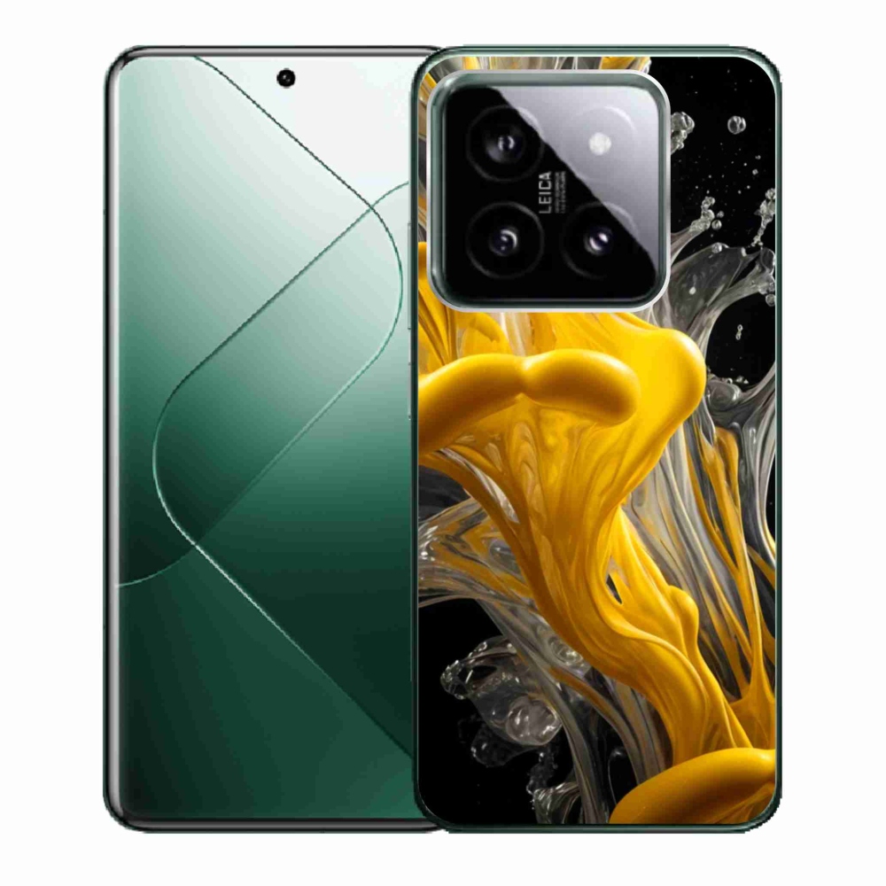 Gelový kryt mmCase na Xiaomi 14 - abstraktní motiv 48