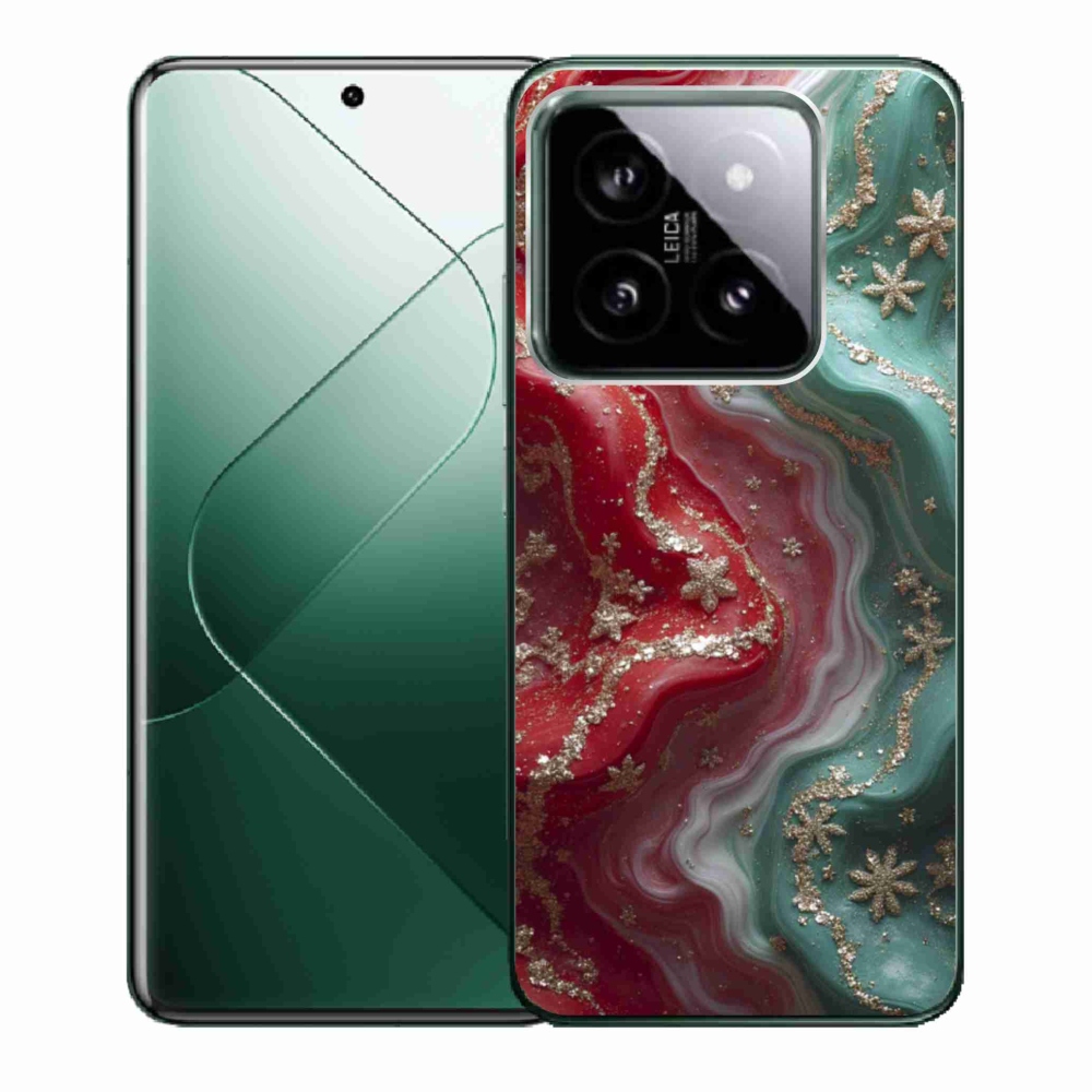 Gelový kryt mmCase na Xiaomi 14 - abstraktní motiv 54
