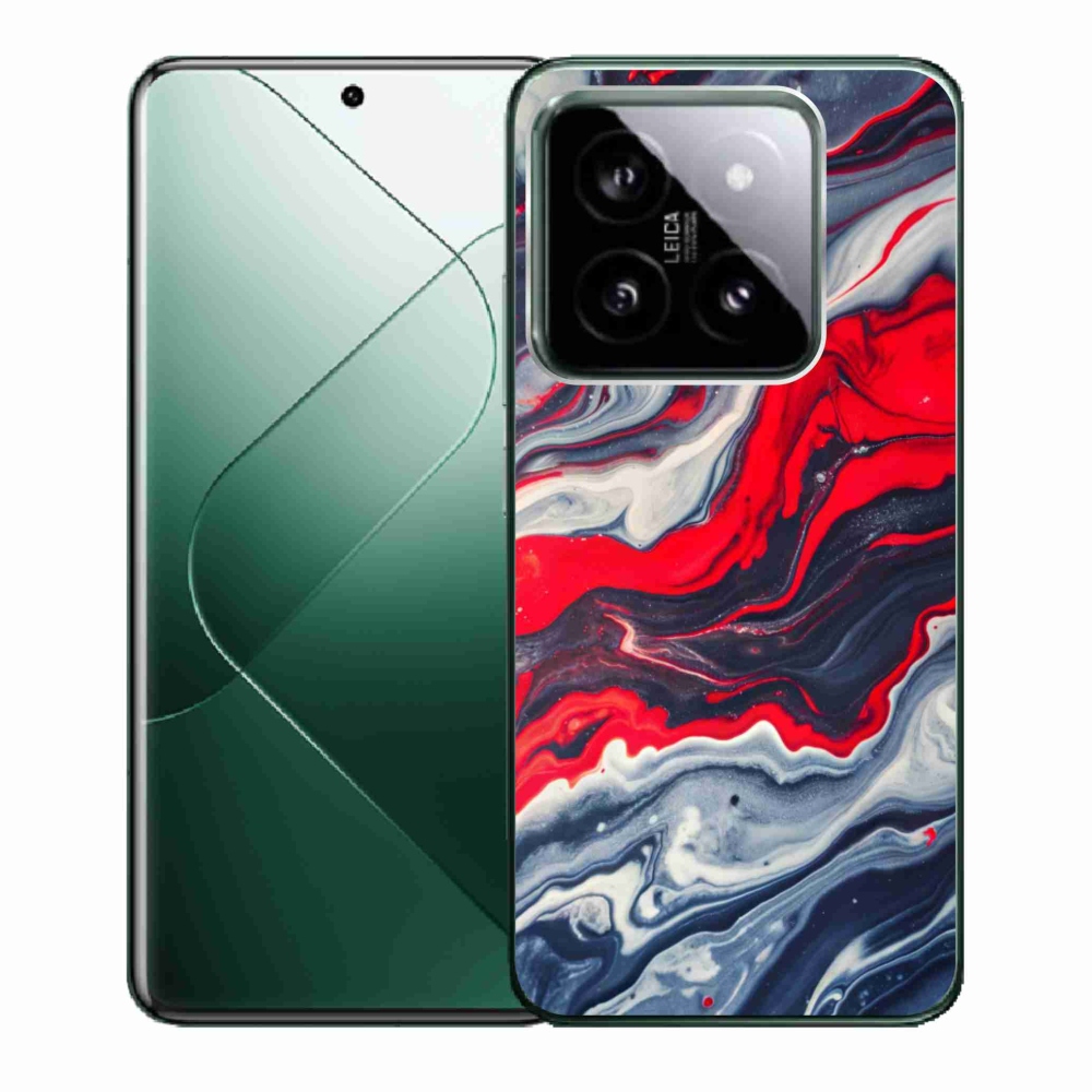 Gelový kryt mmCase na Xiaomi 14 - abstraktní motiv 59