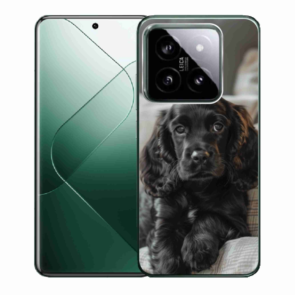 Gelový kryt mmCase na Xiaomi 14 - anglický kokršpaněl