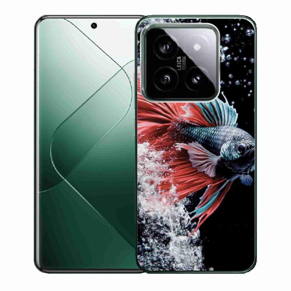 Gelový kryt mmCase na Xiaomi 14 - bojovnice pestrá