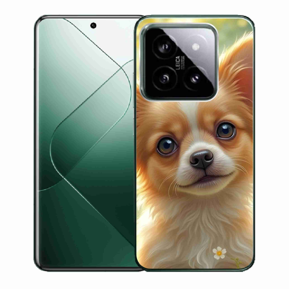 Gelový kryt mmCase na Xiaomi 14 - čivava 5