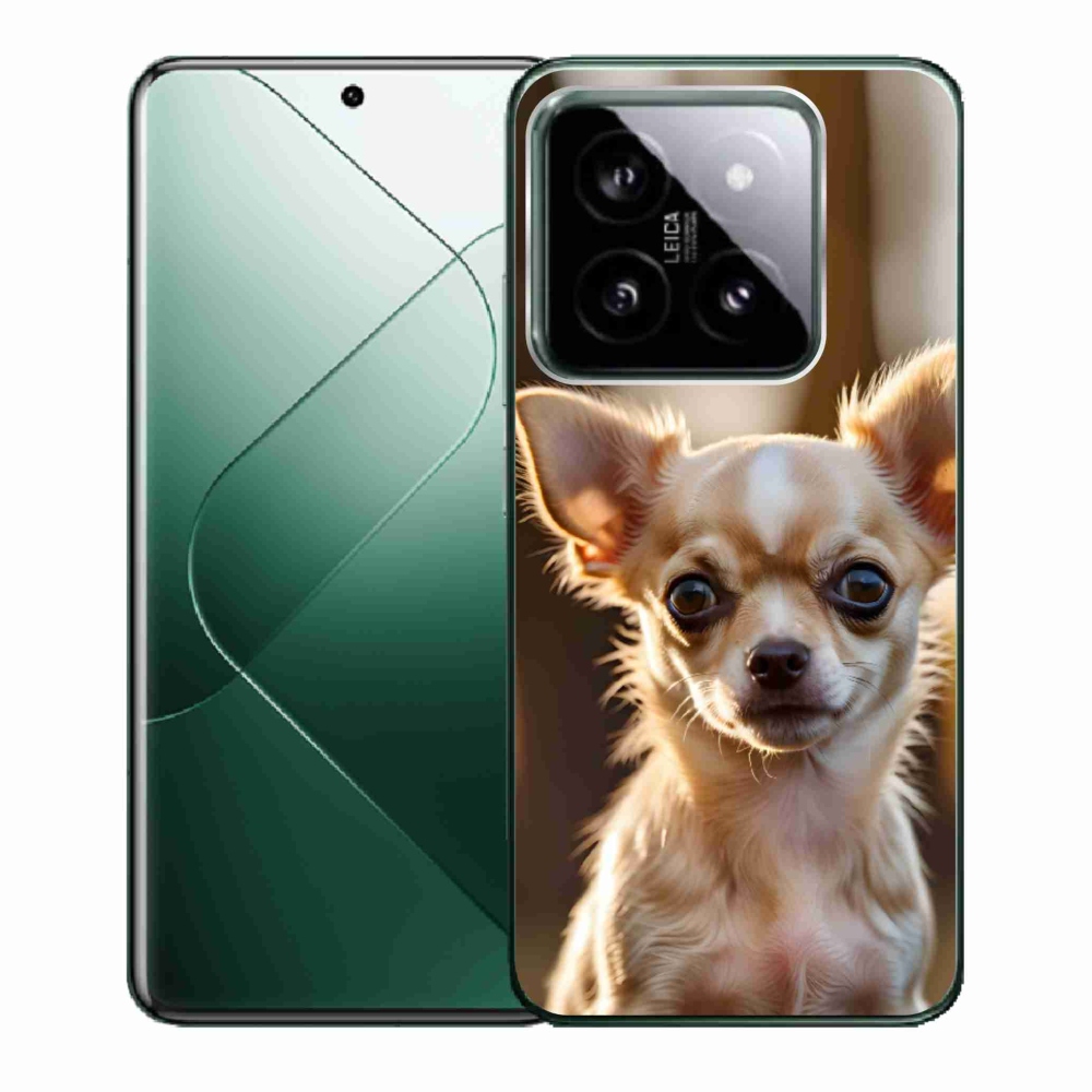 Gelový kryt mmCase na Xiaomi 14 - čivava 6