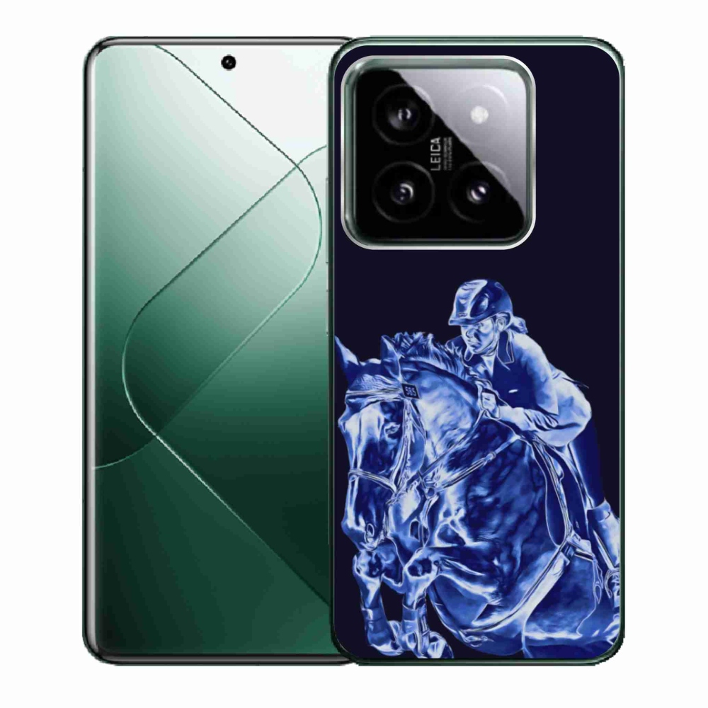 Gelový kryt mmCase na Xiaomi 14 - dostihový kůň
